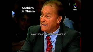 Play video: Pelea de Diego Maradona Oscar Ruggeri y Bambino Veira vs Jose Sanfilippo 2001 V-04472 DiFilm