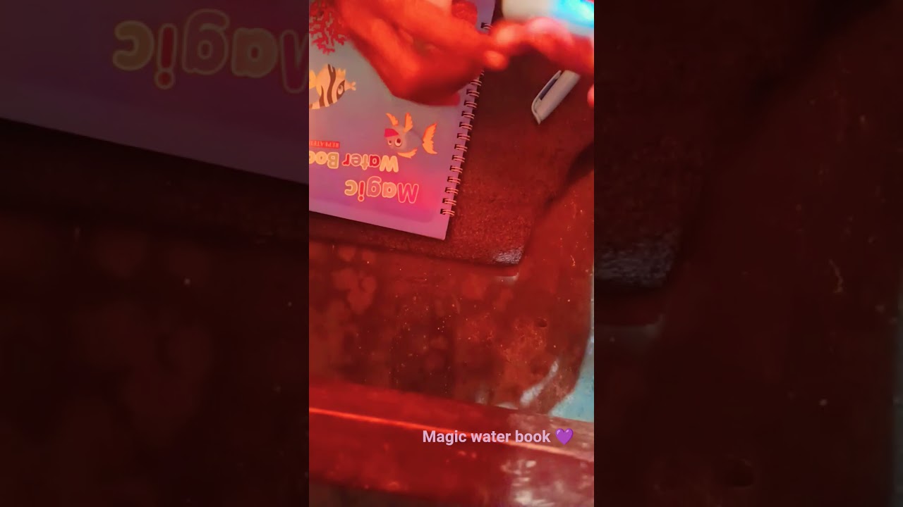 magic water book 💜