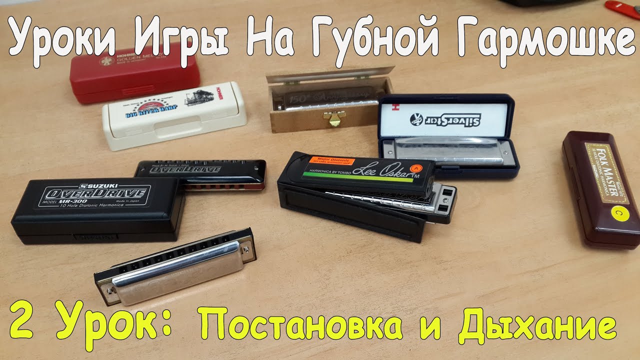 Уроки Игры на Губной Гармошке: Постановка Рук, Губ и Дыхание на Губной ...