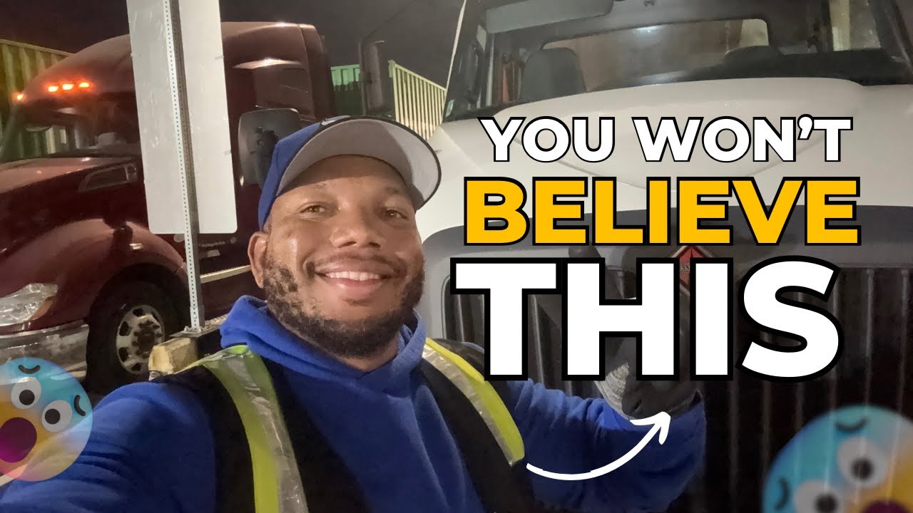 Вы не поверите, как быстро водитель грузовика забирает груз из порта!