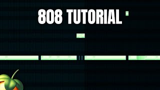 How to make HARD 808 patterns | FL Studio