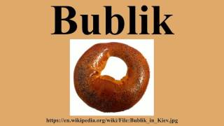 Bublik