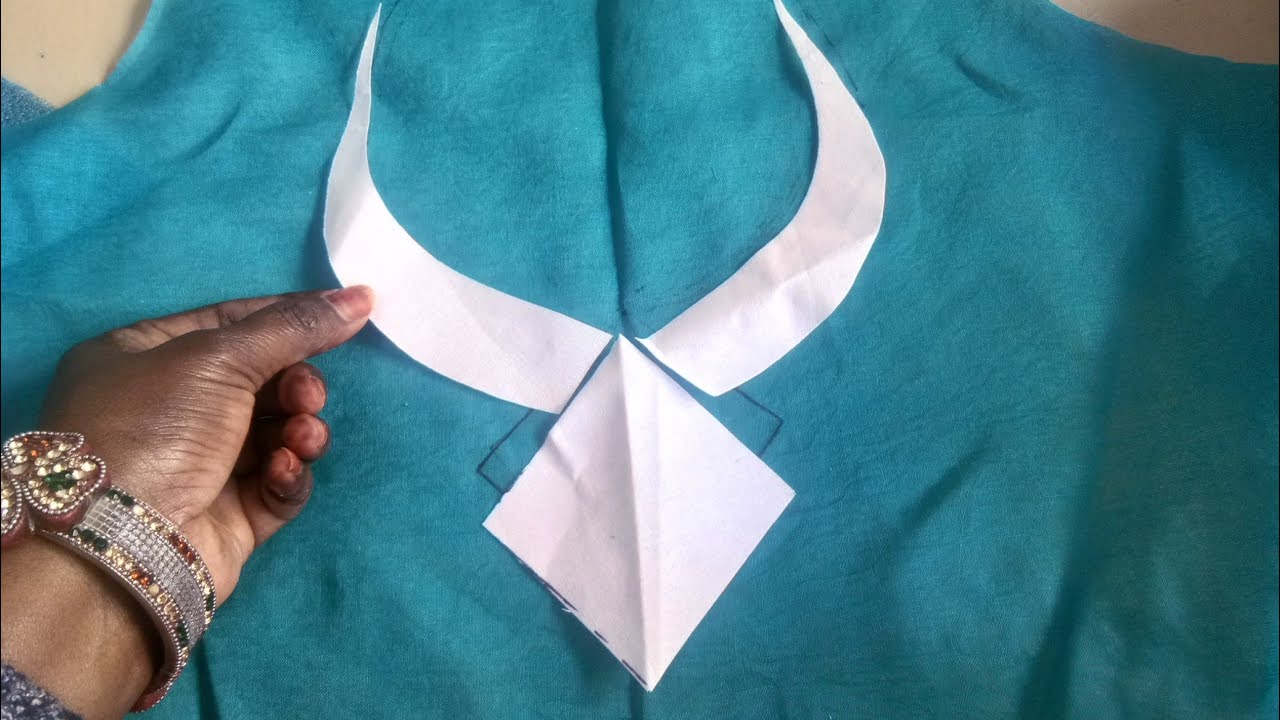 Model designer blouse ki cutting stitching stepsin easy method YouTube