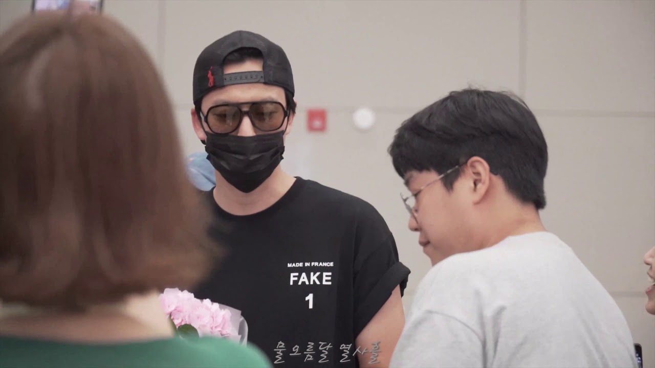 190814 인천공항 입국 김남길 4K 직캠 by 물오름달 열사흘