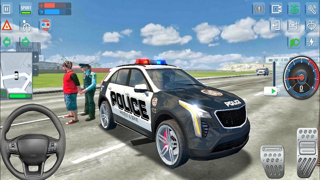 New Police Job Simulator 2025 Police Car Driving 3D Driver Gameplay Car Game Android Games