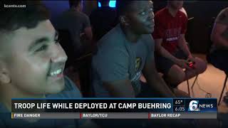 Celebrity Troop life while deployed at Camp Buehring Profile