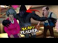 KORKUNÇ ÖĞRETMEN SEVGİLİSİNİ GORİL İLE ALDATIYOR 🤣 | SCARY TEACHER 3D