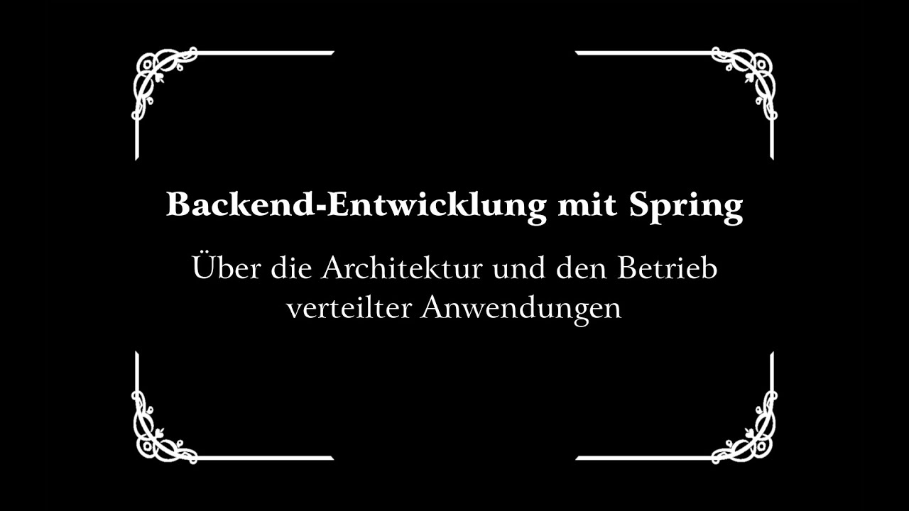 Backend-Entwicklung mit Spring 3: Grundprinzipien skalierbarer Cloudanwendungen