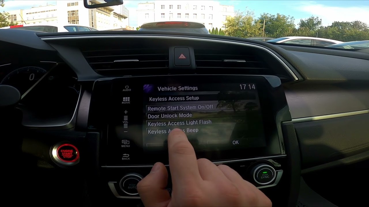 How to Manage Keyless Access for Honda Civic X ( 2017 - 2021 )