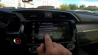 How to Manage Keyless Access for Honda Civic X ( 2017 - 2021 )