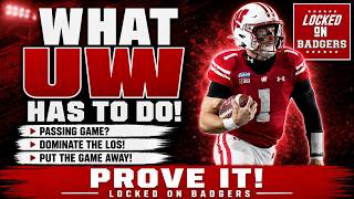 Information PROVE IT GAME! What we need to see the WISCONSIN BADGERS do against Eastern Michigan! News