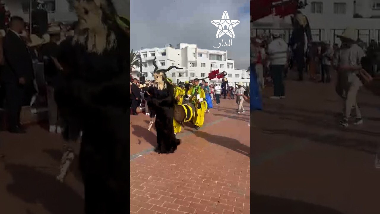من قلب أكادير.. بوجلود يصنع الحدث ويستقطب الأنظار في انطلاقة كرنفالية ضخمة