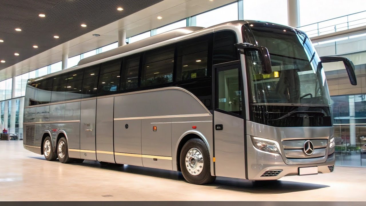 2025 Mercedes-Benz SHD Bus – Super High Deck Luxury Meets Power & Precision on the Road!