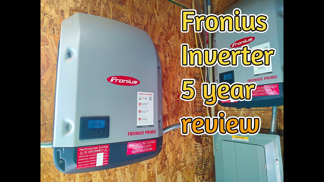 Fronius Primo Inverter 5 year Review