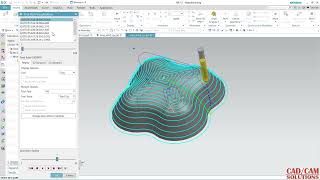 #NX CAM #Contour Area 3 0