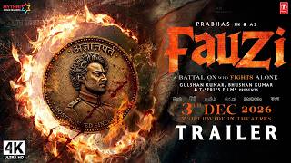 FAUZI - Hindi Trailer | Prabhas | Imanvi | Mithun Chakraborty | Hanu Raghavapudi | In 2026