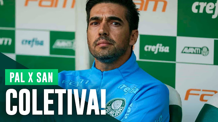 COLETIVA ABEL FERREIRA | PALMEIRAS 1 X 0 SANTOS | BRASILEIRO 2022