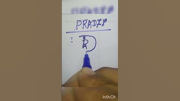 PRADIP name logo design💥💥 like comment nd subcribe fr more #reels #shots #viral #shortvideo #like 💥💥