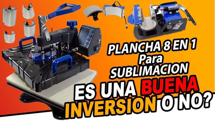 FUNCIONAMIENTO DE MÁQUINA SUBLIMADORA DE TAZAS