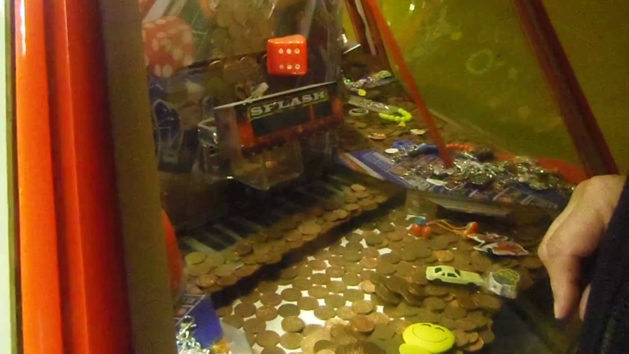 Coin Operated Cromptons Casino Nights Pusher Amusement Machine YouTube