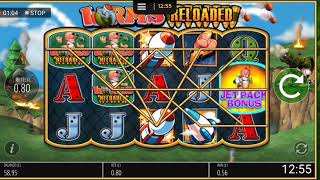 Worms Reloaded Slot - Big win