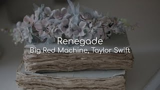 Renegade - Big Red Machine, Taylor Swift (lyrics)
Song: Renegade
Artist(s): Big Red Machine, Taylor Swift
This song is not mine. I don’t claim any ownership. The credits go to:
© ℗ 2021 Jagjaguwar / 37d03d
Copyright Disclaimer Under Section 107 of the Copyright Act 1976, allowance is made for fair use for purposes such as criticism, commenting, news reporting, teaching, scholarship, and research. Fair use is a use permitted by copyright statute that might otherwise be infringing. Non-profit, educational or personal use tips the balance in favour of fair use. Renegade - Big Red Machine, Taylor Swift (lyrics)
