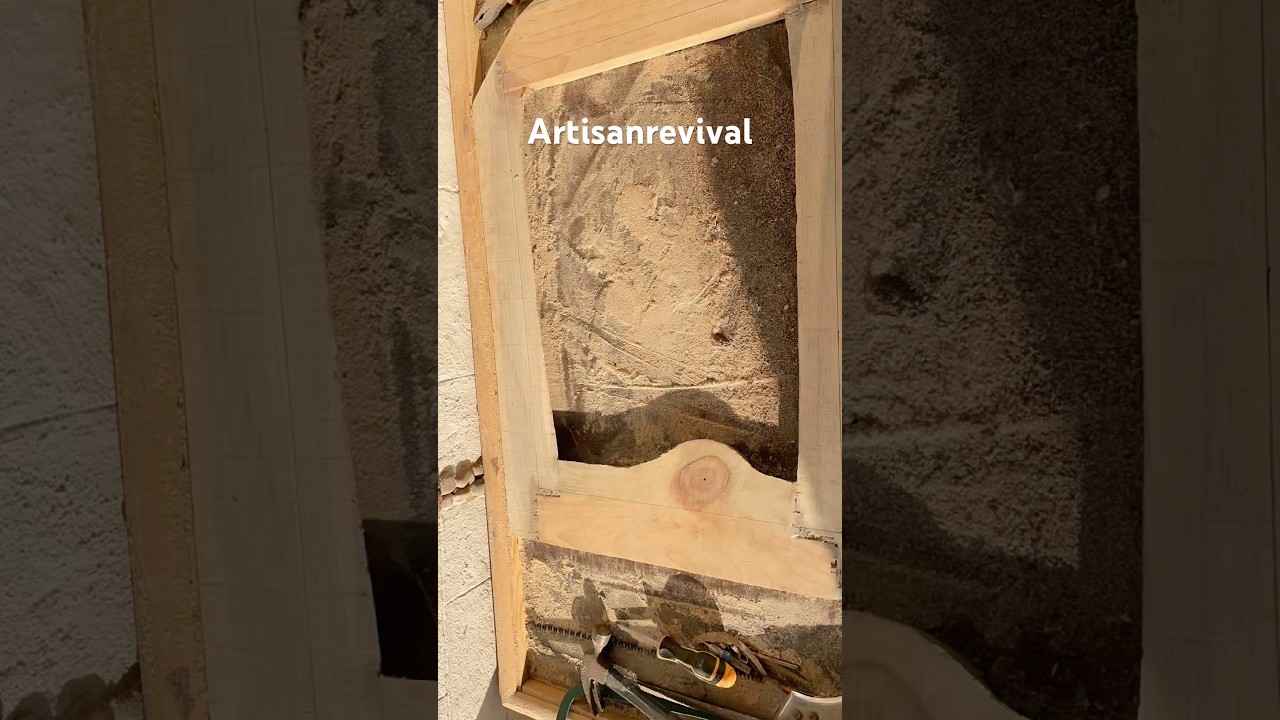 How to Make a Wooden Frame | DIY Woodworking | Simple Tools | Craft Skills 