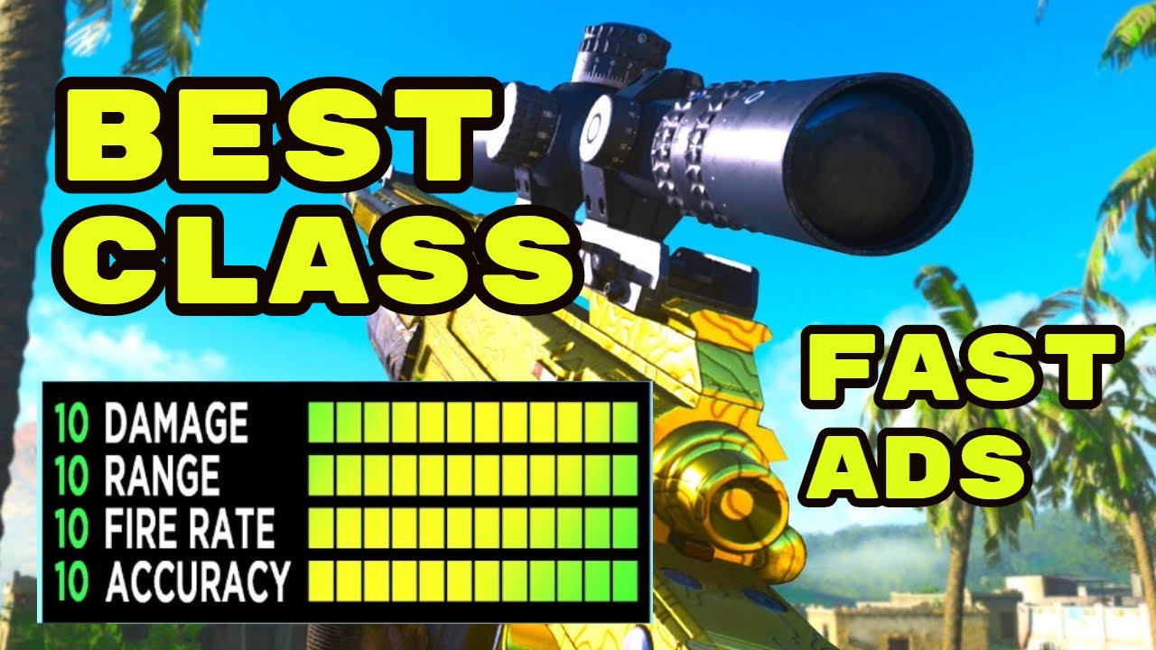 The Fastest Quickscoping Ax50 Class In Modern Warfare Best Sniper Class Mw Youtube