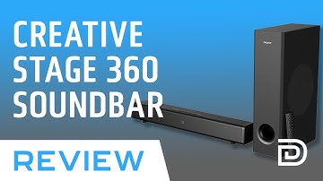 Creative Stage 360 Soundbar Review