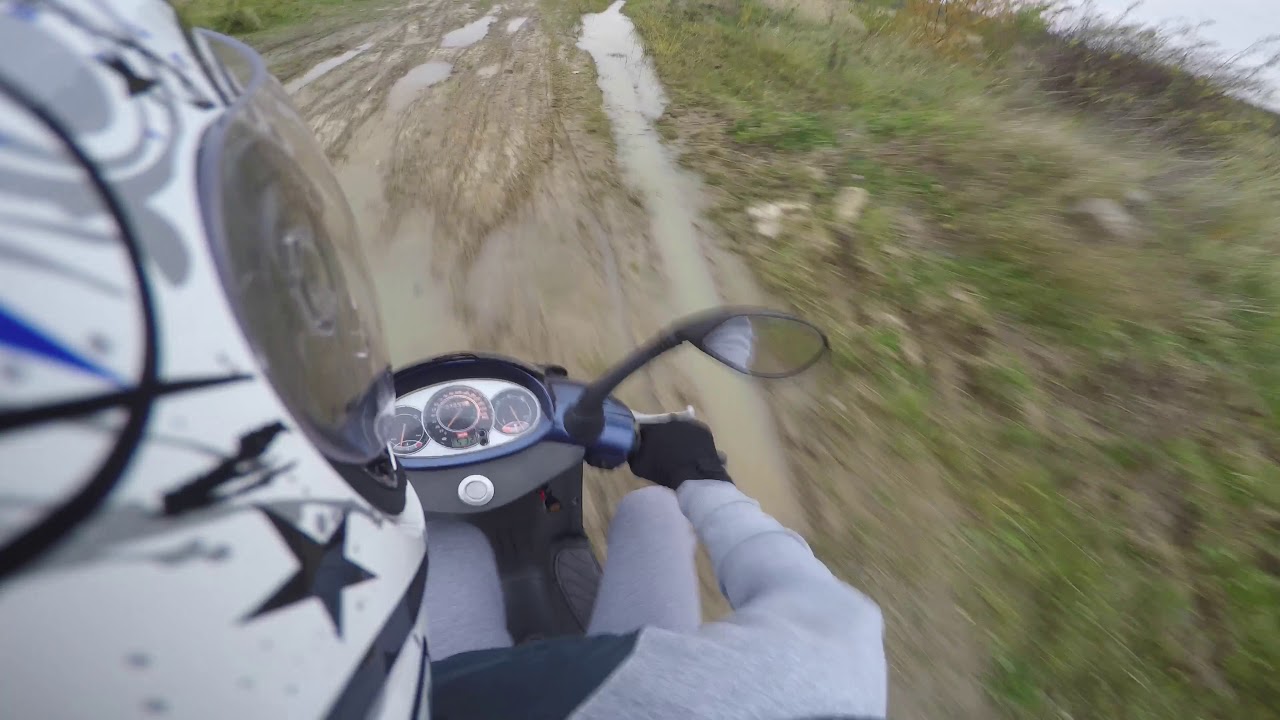 Mud Stuck Scooter XD YouTube