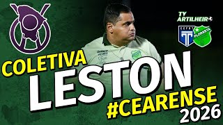 [Cearense '26] Entrevista Leston Júnior | Pós-Jogo Tirol 0 X 2 Floresta | TV ARTILHEIRO