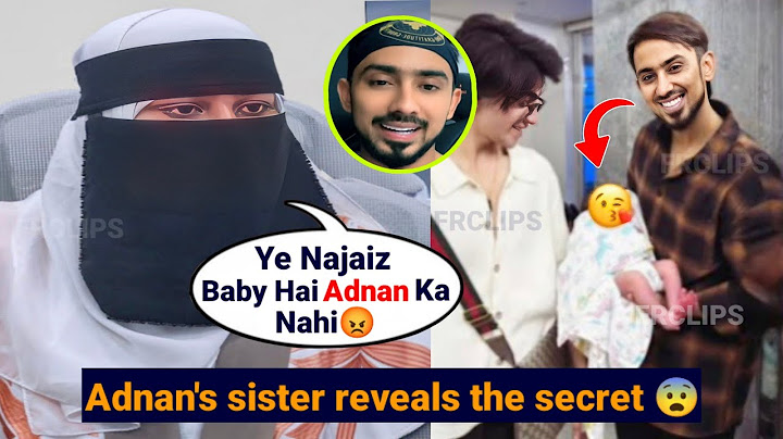 Adnan Shaikh's sister gave shocking news about Adnan's baby.😱