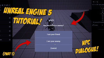 Craft Immersive Worlds: Unreal Engine 5 NPC Dialogue Programming Tutorial! - Part 1