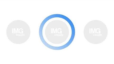 Blue gradient circle mirrored switching loading icon animation