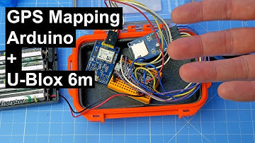 GPS Mapping: Arduino + U-blox 6m module