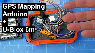 GPS Mapping: Arduino + U-blox 6m module