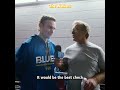 How long would the Blues dads stay down after a check?? 🤔