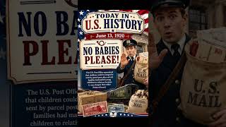 No Babies Please! (1920) #usps #mail #baby #usa #history
