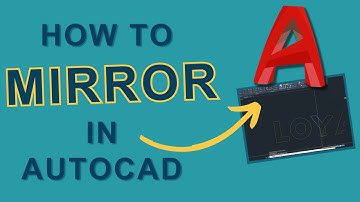 How to use Mirror command in AutoCAD