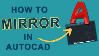How to use Mirror command in AutoCAD