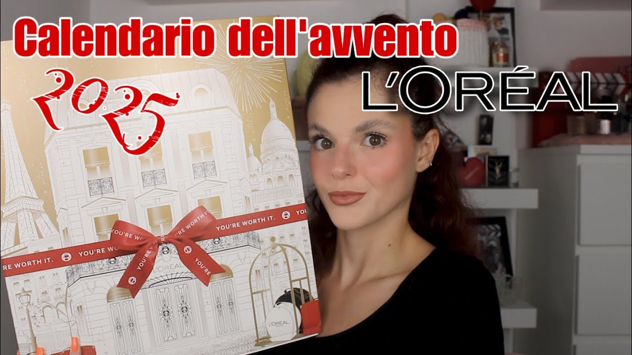CALENDARIO DELL’AVVENTO L’OREAL🎀🎁