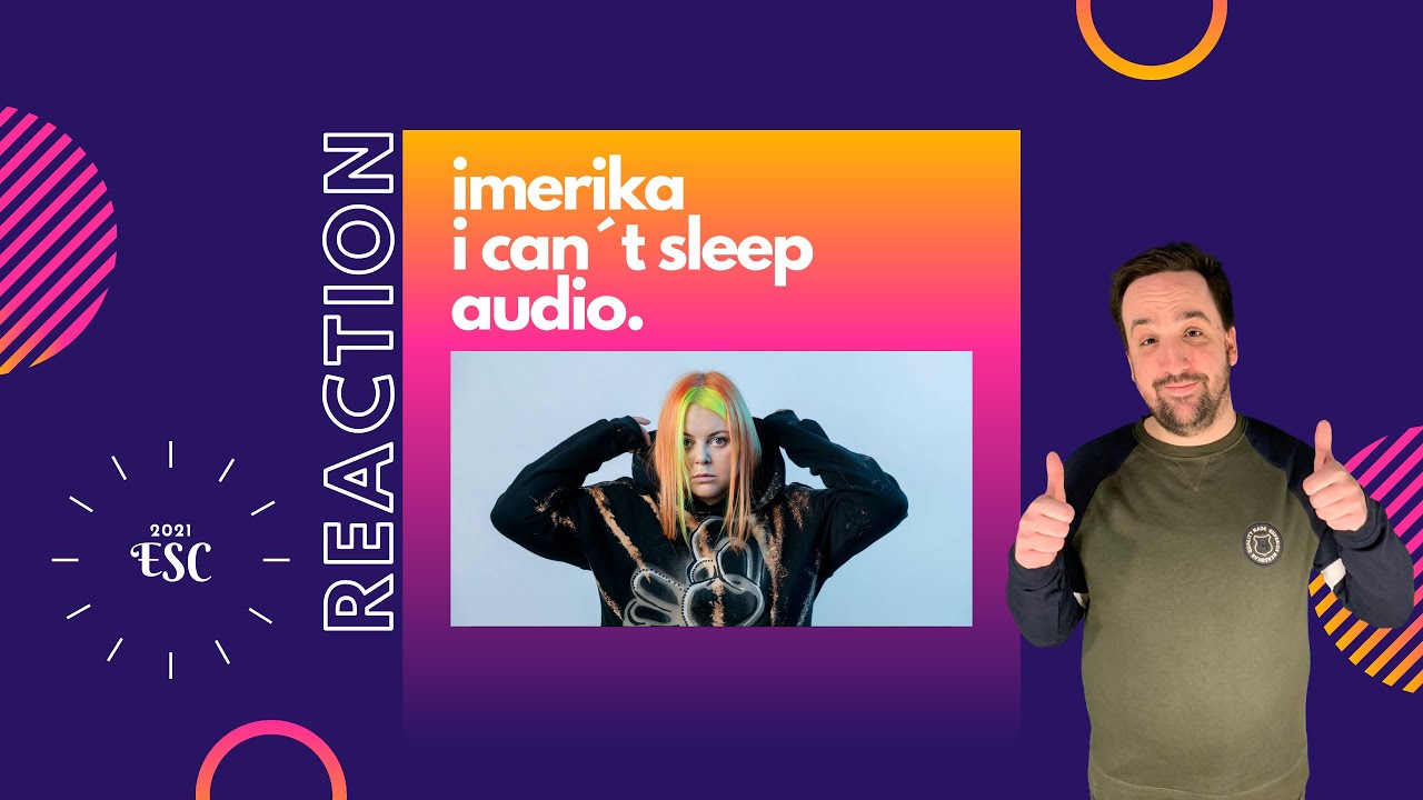 REACTION / IMERIKA "I Can´t Escape" I MGP 2021 Heat 5 I Eurovision Song Contest 2021 (Norway)