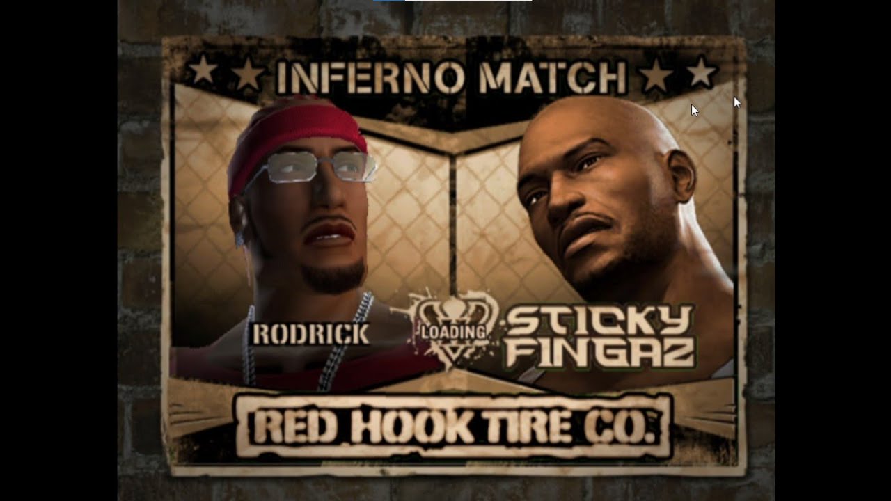Def Jam Fight For NY- Rodrick Vs Sticky Fingaz (HARD)