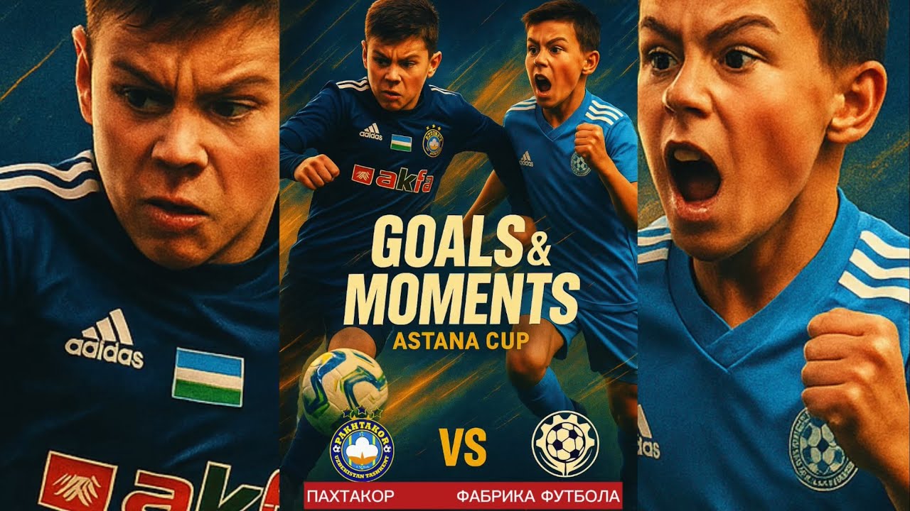 🇺🇿 Pahktakor vs  🇰🇿 Football Factory — Astana Cup | Полный контроль | MOMENTS ⚽️