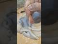 Air-Dry Clay Octopus Paint Palette  #palette #airdryclay #claytutorial