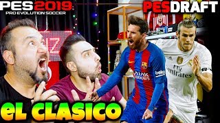 EL CLASICO CHALLENGE! | PES 2019 PESDRAFT