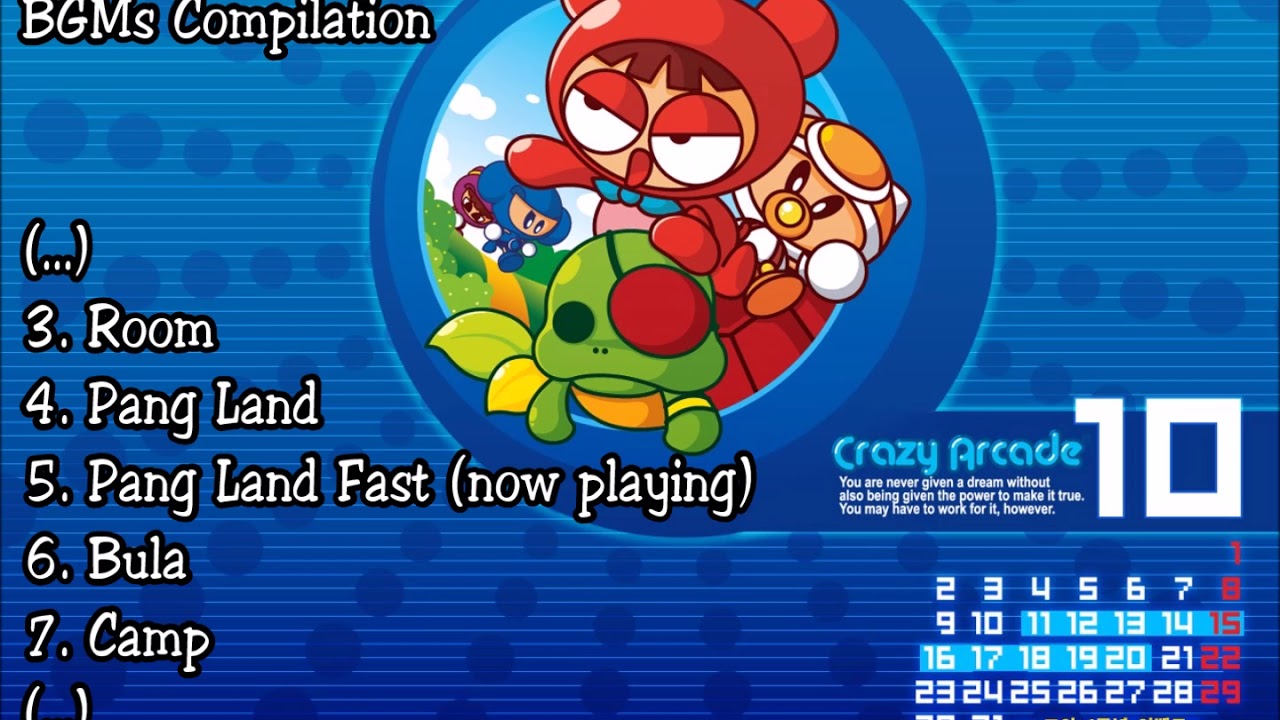 BnB Crazy Arcade Poptag ／크아 (2001) BGMs Compilation