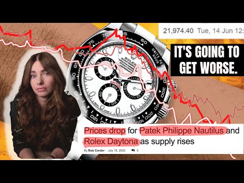 ROLEX IS IN TROUBLE... The Secondary Market CRASH. This is only the beginning.