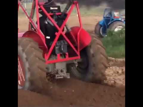 Tractor Short Race Video #tractor #shorts
