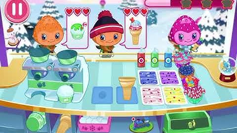 Strawberry shortcake lce crame island buleberry mufude Snow Gameplay bubge studios for kids 